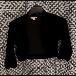 Cropped dress sweater